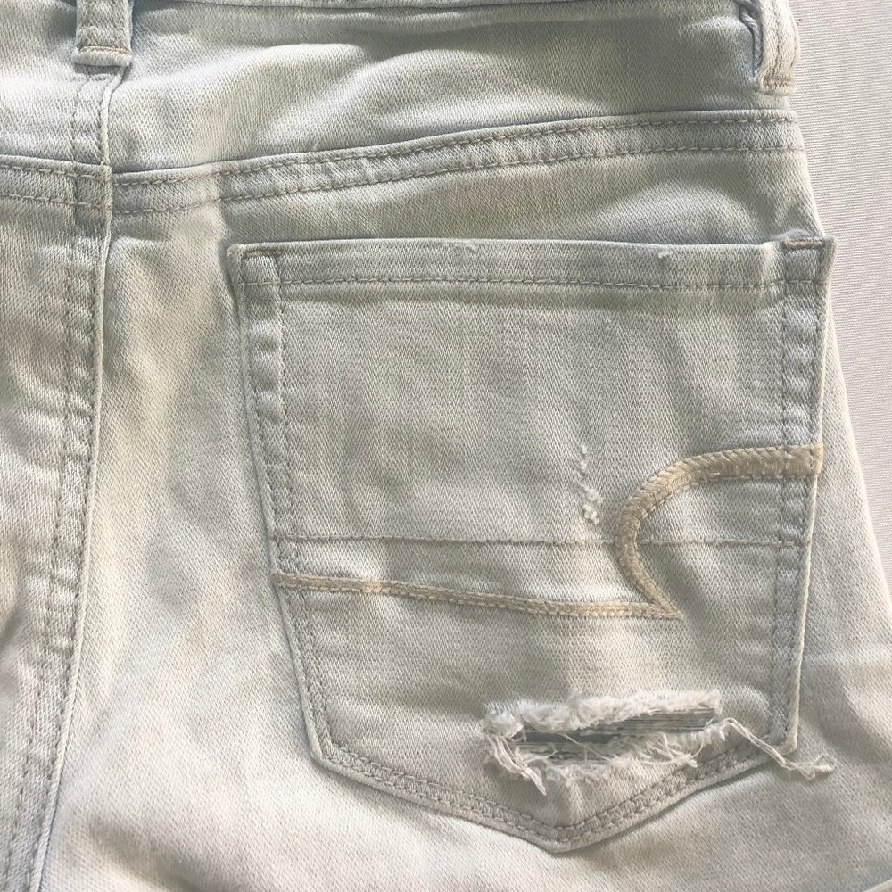 High Rise Ripped Shorts - Picture 2 of 2
